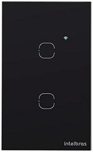 Interruptor Smart WI-FI Touch 2 Preto EWS 1002