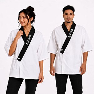 Happi Sushiman Branco - TIGRE E DRAGÃO