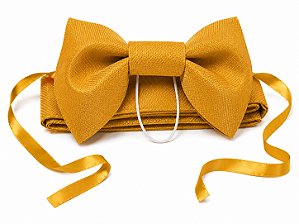 Obi Dourado com Laço Pronto