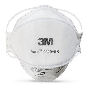 Respirador Descartável 3M Aura 9320+BR - Unidade