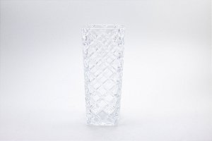 Vaso Glassware Losango Vidro 15 cm