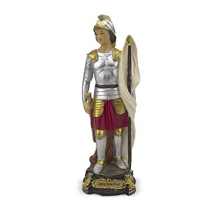 Imagem Santa Joana D'Arc Importada Resina 22 cm