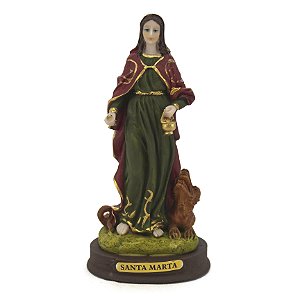 Imagem Santa Marta Resina 14 cm