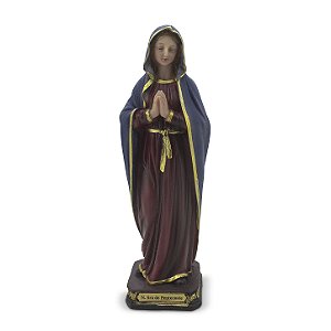 Imagem Nossa Senhora Pentecostes Importada Resina 20 cm