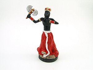 Imagem Xangô Resina 17 cm
