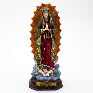 Imagem Nossa Senhora de Guadalupe Resina 16 cm