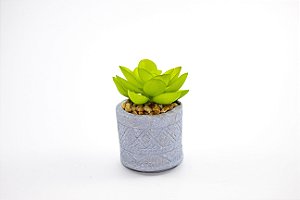 Mini Vaso Azteca Cimento 8 cm