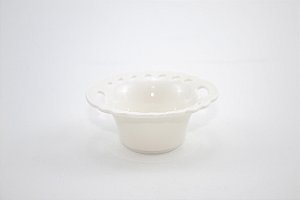 Mini Travessa Basics Drop Board Branco Porcelana 8 cm