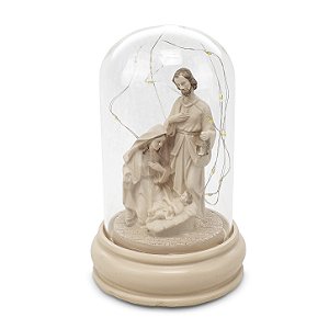 Imagem Cúpula LED Sagrada Família Resina 16 cm