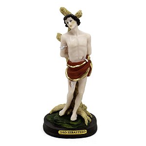 Imagem São Sebastião Resina 16 cm