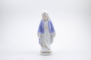 Imagem Nossa Senhora das Graças Importado Dicapri Porcelana 15 cm
