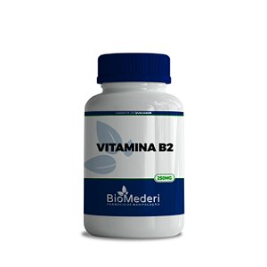 Vitamina B2 (Riboflavina) 250mg (90 cápsulas)