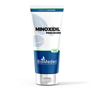 Minoxidil 5% para barba - (crescimento da barba)