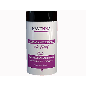Mascara Matizadora Para Cabelos Loiros Louros Platinados 1kg