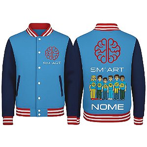 Jaqueta College Americana Personalizada SM ² ART, Caldeirão do Huck - Unissex