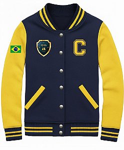 Jaqueta College Personalizada Honor Society Unissex