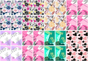 Cartela de películas para unhas C 03