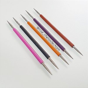 Palito de inox com silicone (05 und.)