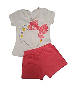 Conjunto Bebê  Verão Jidi - Laço