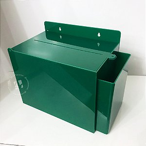 Urna para Sorteios ou Caixa de Sugestão - Verde