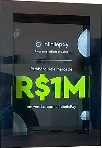 Quadro personalizado em acrílico  - Premiação de alto nível