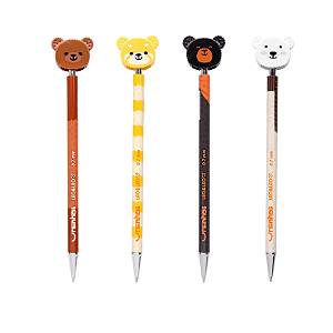 Lapiseira 0.7mm Ursinhos Leo e Leo