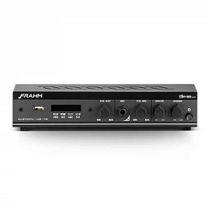 Amplificador - Receiver para Som Ambiente Frahm SLIM 800 Bluetooth 30W