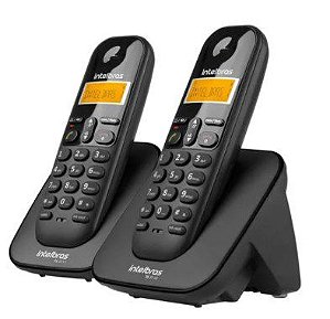 Telefone Sem Fio Intelbras Com Ramal Adicional Ts 3112 Preto