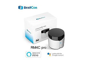 Broadlink Rm4c Pro Ir + Rf Automação Alexa Google No Brasil