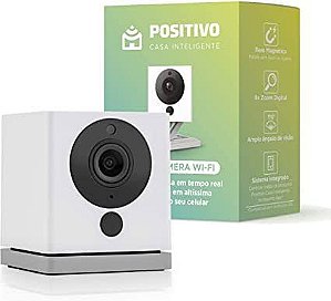 Smart Câmera 360 Wi-fi Positivo Casa Inteligente 1080p