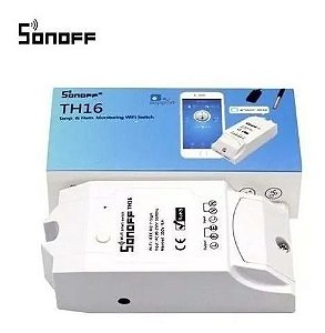 Sonoff TH16 Controle Umidade E Temperatura
