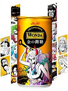 Bebida de Café com Açúcar Dourado - Wonda One Piece