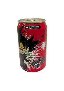 Refri Dragon Ball Super Saiyajin Rose Melão 330 ml - Made In Korea