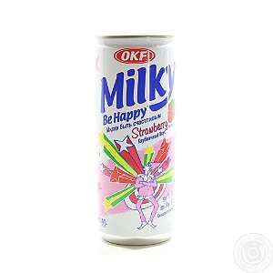 Bebida Milky Morango - OKF