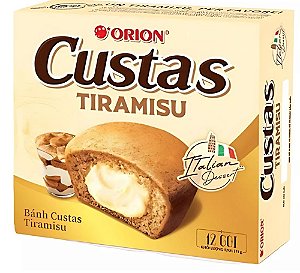 Custas Tiramisu 12 Unid