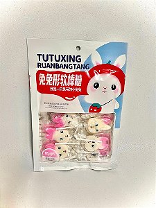 Pirulito de Marshmallow formato Coelho