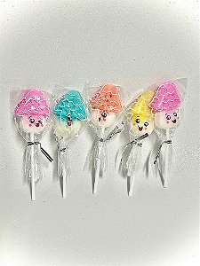 Pirulito de Marshmallow Cogumelo -Und