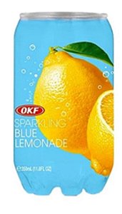 Refrigerante sabor Blue Lemonade OKF