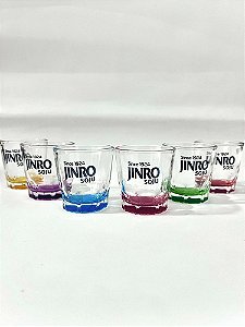 Sojujan Copo de Soju Base Colorida 소주잔