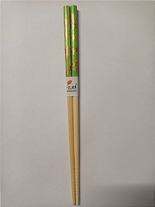 Hashi Marrom Claro Flores Verde