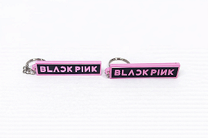 Chaveiro Black Pink Rosa e Preto