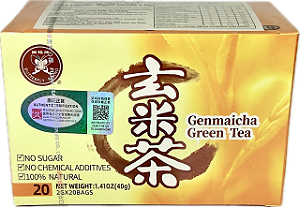 Chá Verde c/ Arroz Integral - Fujian - 20 sachês