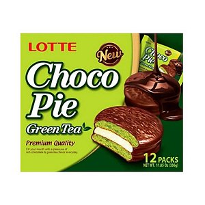 Choco Pie Chá Verde 12 Unid