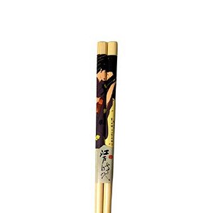 Hashi Marrom Claro Gueixa Roxo