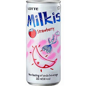 Bebida Milkis Morango - Lotte