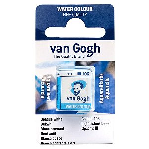 Aquarela Van Gogh Pastilha Branco Chinês 108
