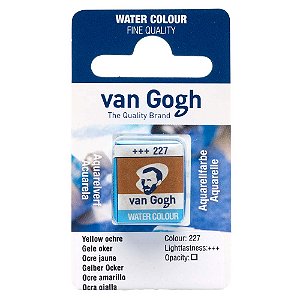 Aquarela Van Gogh Pastilha Amarelo Ochre 227