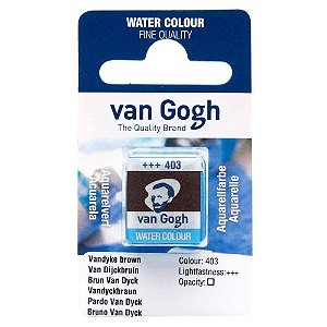 Aquarela Van Gogh Pastilha Vandyke Brown 403