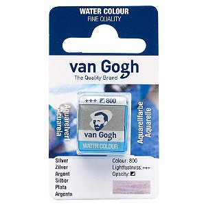 Aquarela Van Gogh Pastilha Neutral Silver 800