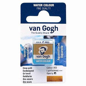 Aquarela Van Gogh Pastilha Deep Gold 803